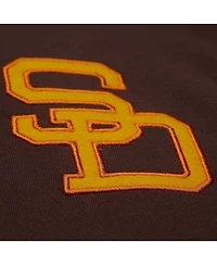 Mitchell & Ness Men's Tony Gwynn Brown San Diego Padres Legends Collection Vintage Logo T-Shirt