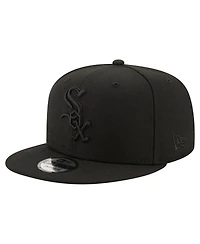New Era Men's Black Chicago White Sox 125th Anniversary 9FIFTY Snapback Hat