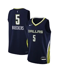Nike Big Boys and Girls Paige Bueckers Navy Dallas Wings 2025 Wnba Draft Explorer Edition Victory Player Jersey