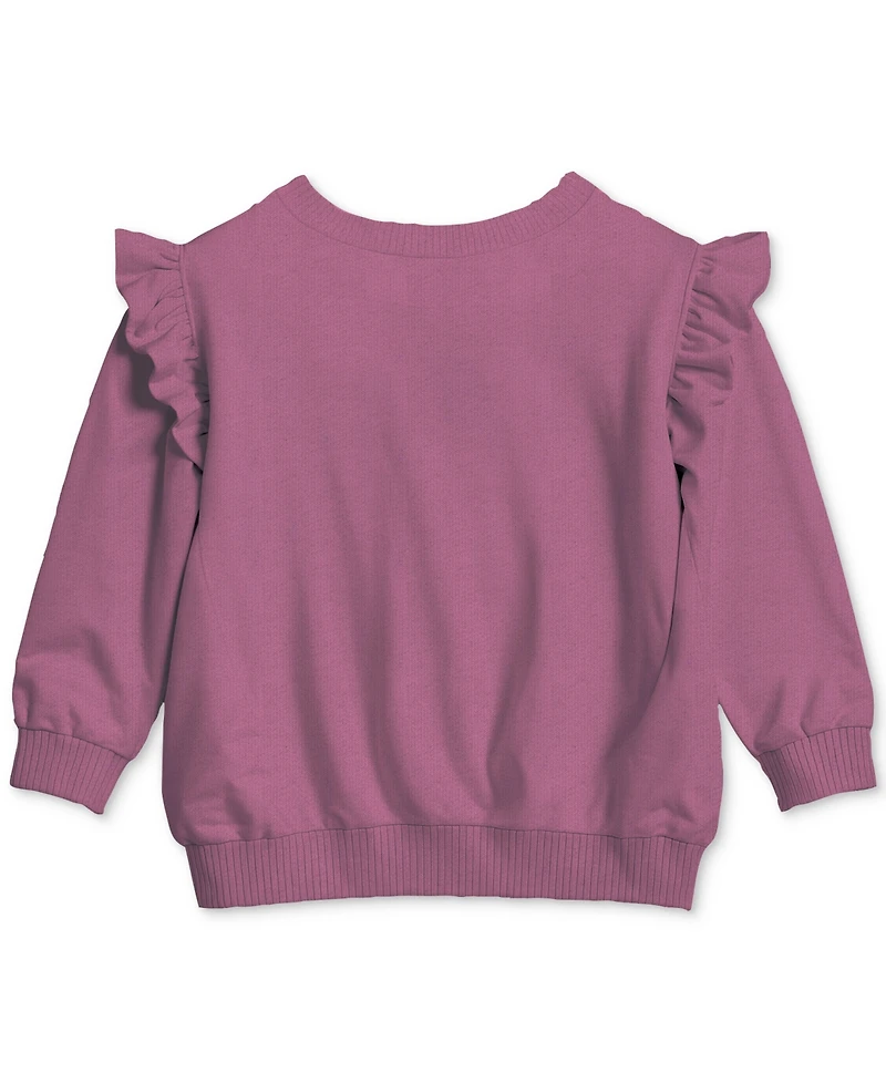 Disney Baby Girls 2-Pc. Minnie One-of-a-Kind Sweatshirt & Shorts Set
