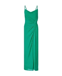 Quiz Women's Mesh Cowl Neck Maxi Dress