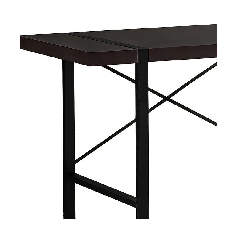 Modern 24" Writing Desk for Home Office Space-Saving Computer Table Design