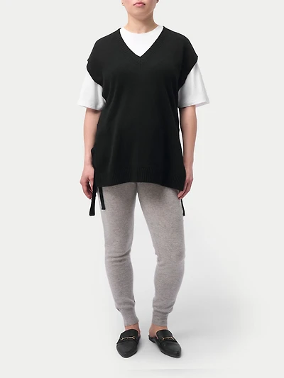 Gobi Cashmere Maternity Over Bump Knit Pants