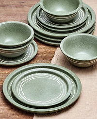 Pfaltzgraff Natures Pallet Sage 12-Pc. Dinnerware Set, Service for 4