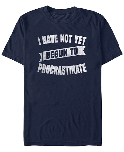 Fifth Sun Men's Procrastinate Short Sleeve T-Shirt