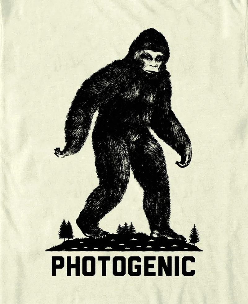 Fifth Sun Men's Photogenic Bigfoot Short Sleeve T-Shirt