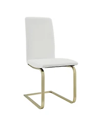 Set of 2 Modern Dining Chairs for Kitchen Table or Home Seating