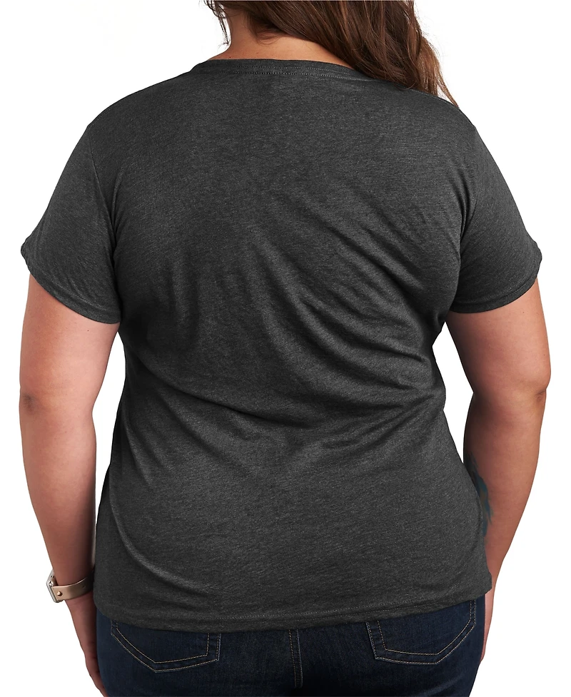 Hybrid Apparel Plus Peanuts Wake Up and Chase Dreams Graphic T-Shirt