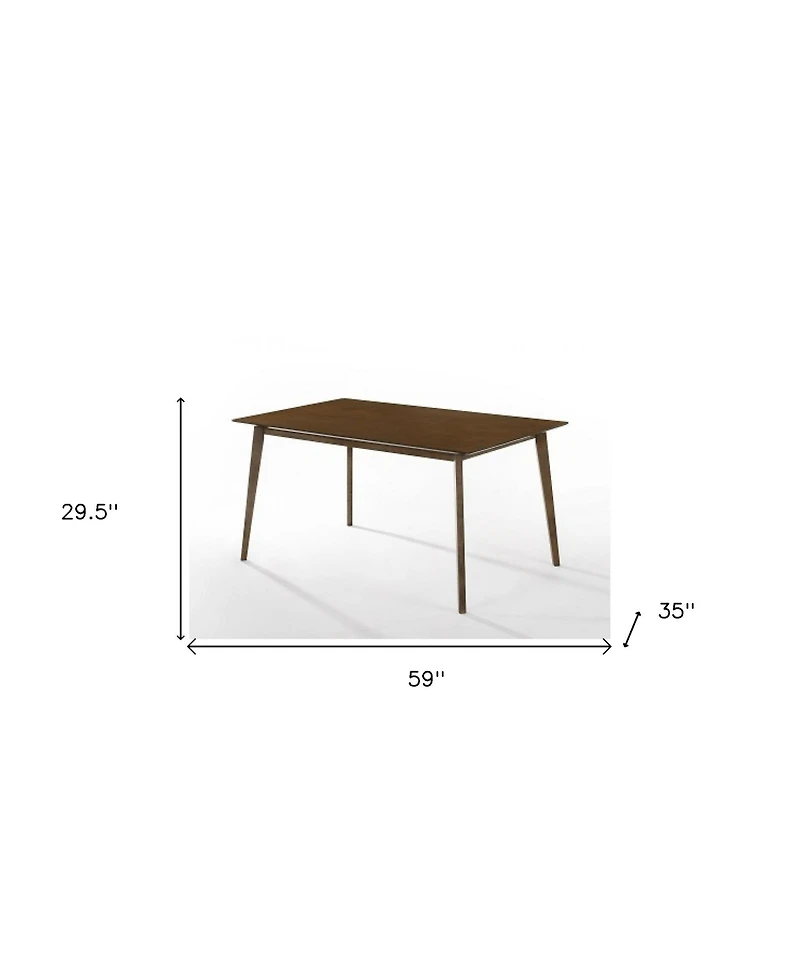 Rectangular Solid Wood Dining Table – Family Size, Heirloom Quality
