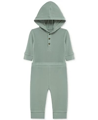 Little Me Baby Hooded Bodysuit & Pants, 2 Piece Set