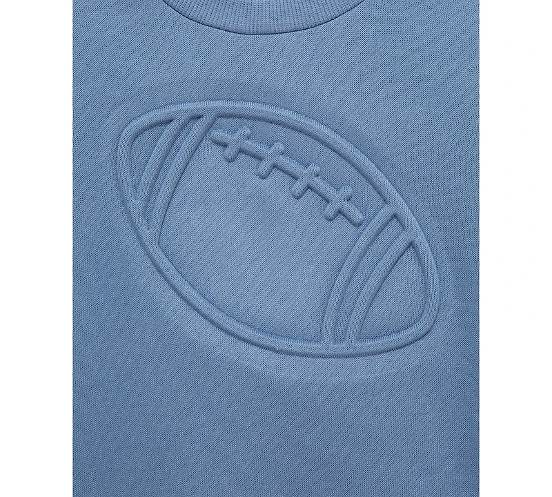 Little Me Baby Boys Football Sweatshirt & Pants, 2 Piece Set
