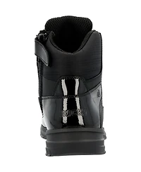 Rocky Men's Cadet 6" Black Side Zip Public Service Boot