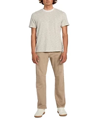 Guess Men's Baxter Short Sleeve Striped Crewneck T-Shirt