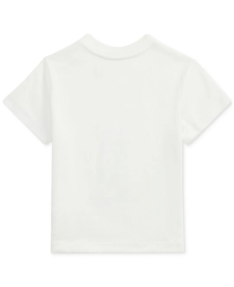Polo Ralph Lauren Baby Boys Cotton Jersey Bear Tee