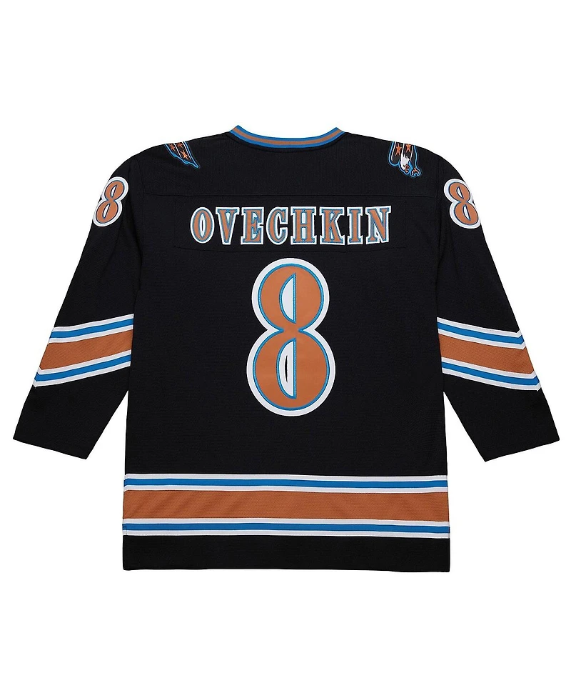 Mitchell & Ness Men's Alexander Ovechkin Black Washington Capitals 2005-06 Power Play Jersey
