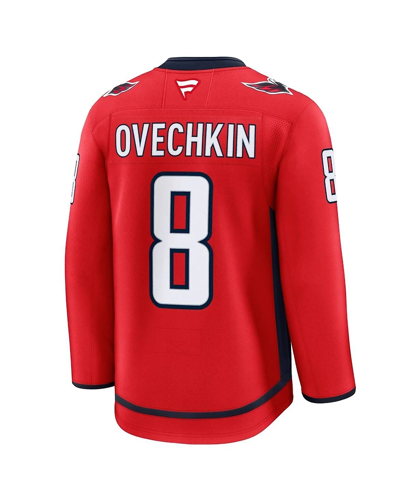 Fanatics Men's Alexander Ovechkin Red Washington Capitals Home Premium Jersey