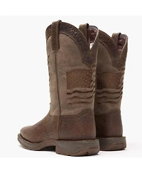 Durango Men's Rebel by Distressed Flag Embroidery Western Boot