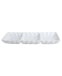 Bia Cordon Bleu Petal Divided Serving Dishes, Set of 2
