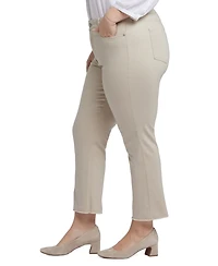 Nydj Plus Marilyn Straight Ankle Jeans