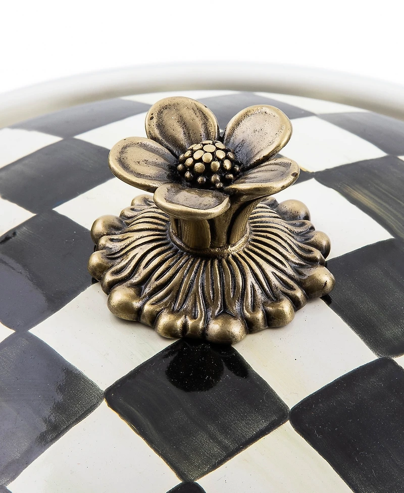 MacKenzie-Childs Courtly Check Medium Casserole Dish