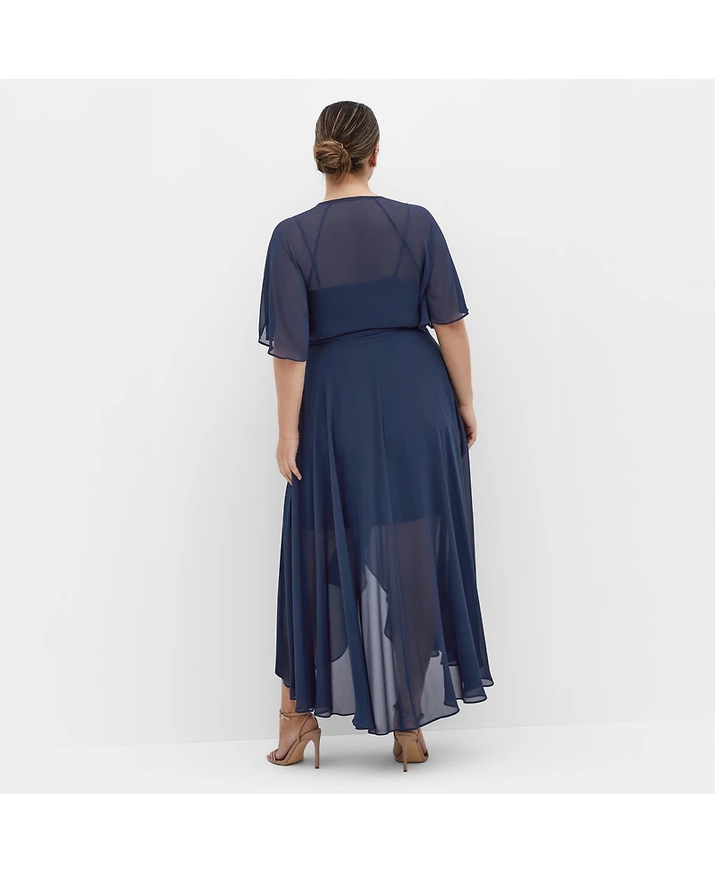 City Chic Plus Lovers Lane Dress