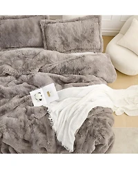Chunky Bunnies 2X - Coma Inducer Oversized Comforter Set - Taupewood