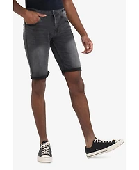 Cultura Men's Roll Up Denim Shorts