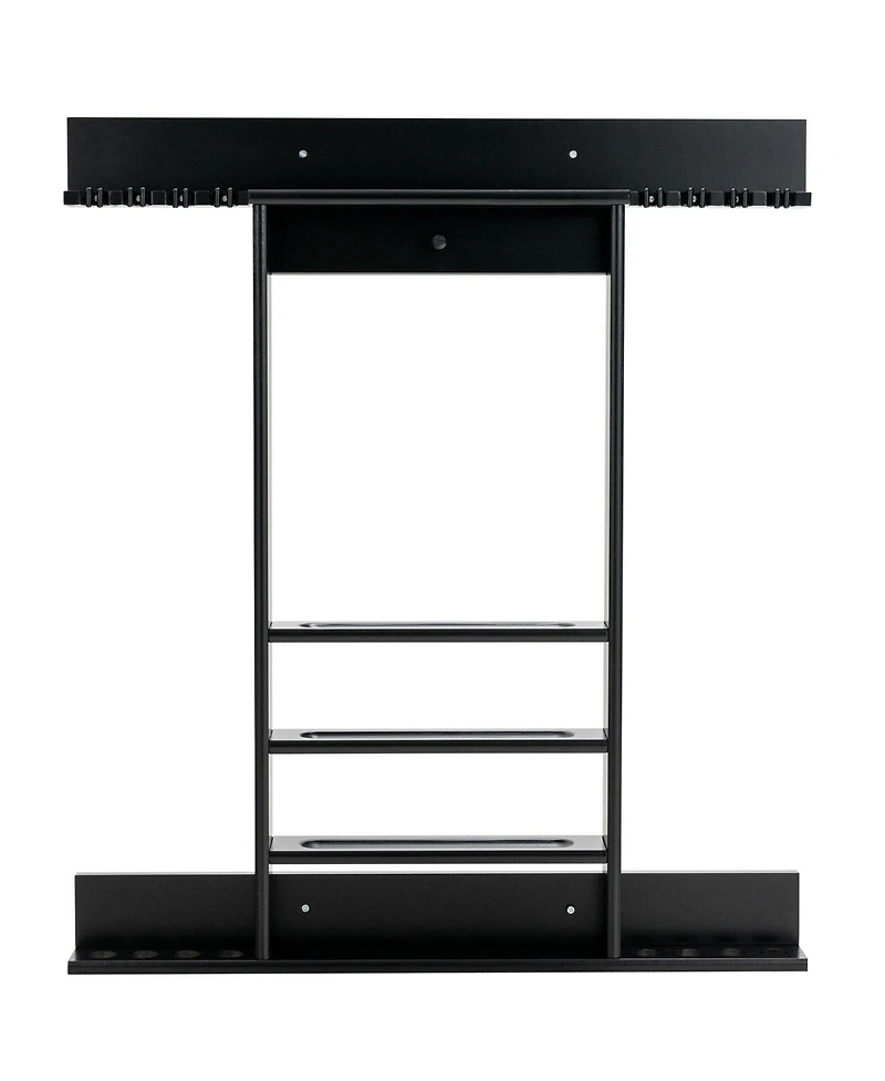 Wall-mounted Billiards Pool Cue Rack Only