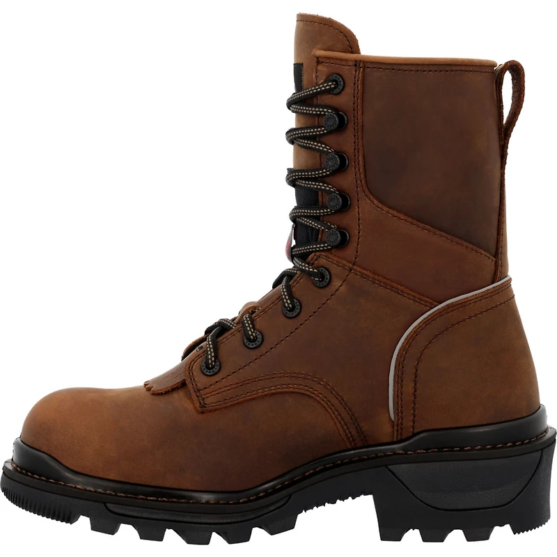 Rocky Men's Rams Horn Logger Composite Toe Work Boot