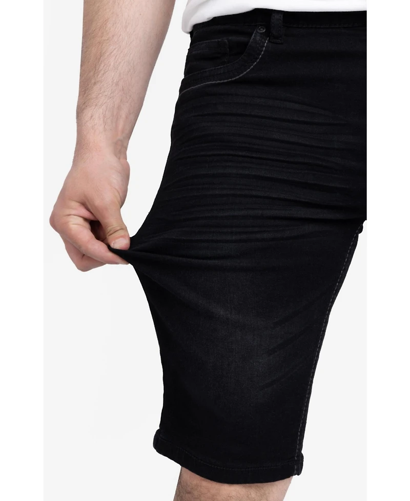 Cultura Men's Saddle Stitch Denim Shorts