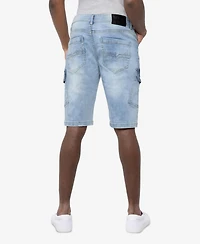 Xray Men's 12" Denim Cargo Shorts
