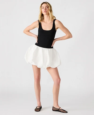 Steve Madden Women's Bubble Linnea Mixed-Media Mini Dress