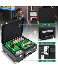 14 Gram Poker Chips 300 Pieces Casino Poker Chip Set