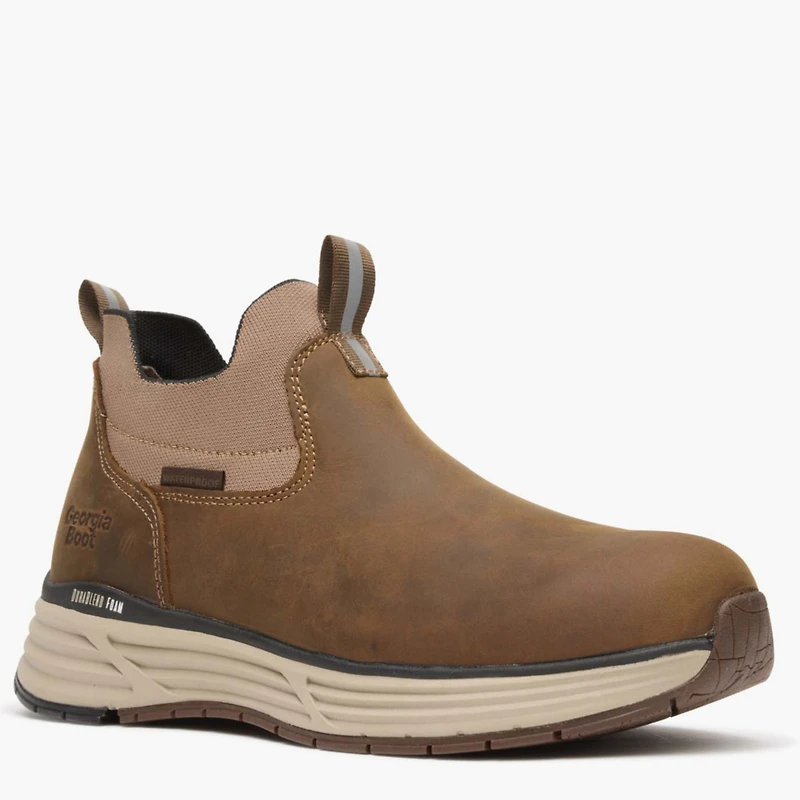 Georgia Boot Men's DuraBlend Sport Waterproof Chelsea Work