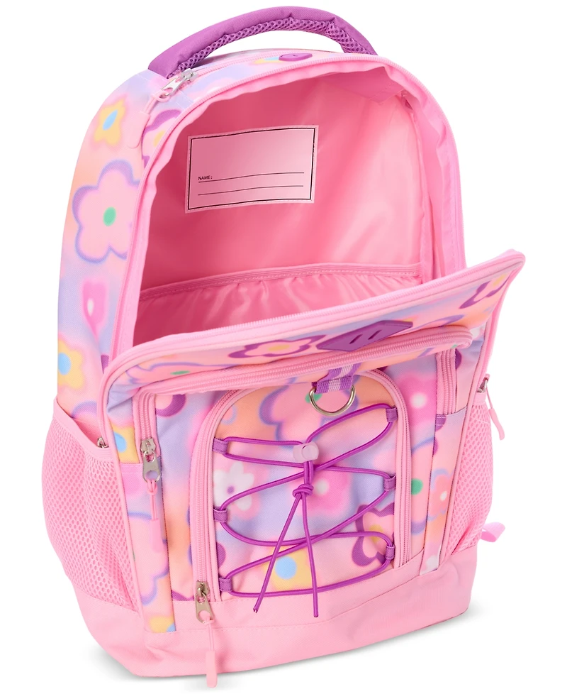 InMocean Big Girls Flower Backpack & Lunch Bag Set