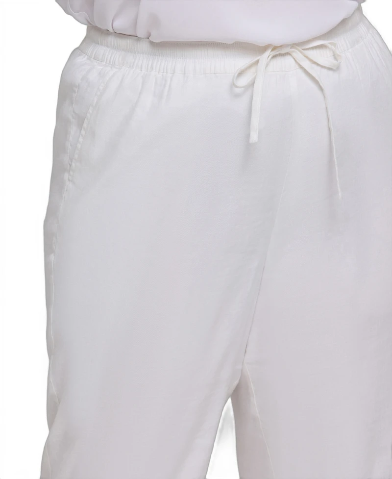 Nydj Plus Relaxed Drawstring Pants