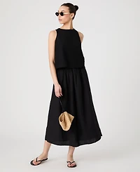 French Connection Women's Birdie Crewneck Sleeveless Top