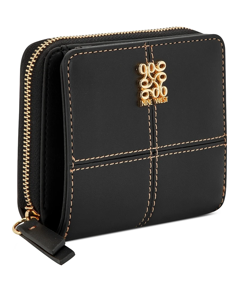 Nine West Paxtin Zip Around Wallet