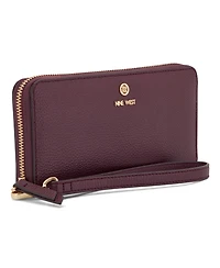 Nine West Lockup 9S Zip Around Wristlet