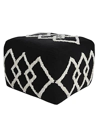 Modern Cotton Ottoman for Home Furniture and Lounge Spaces