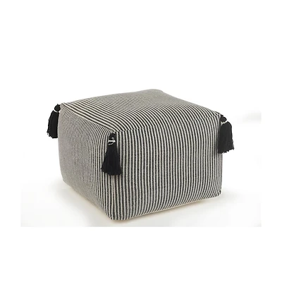 Cotton Ottoman for Footrest and Stylish Living Room Accent