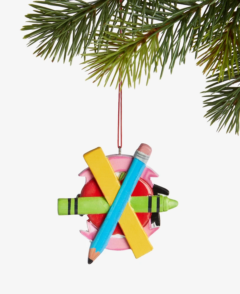 Holiday Lane All About You Best Teacher Ornament, Exclusively at Macy's