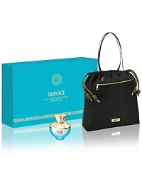 Versace Dylan Turquoise Eau de Toilette 2-Piece Summer Set with Tote Bag, Limited Edition