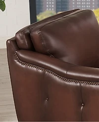 Hydeline Belfast 42" Top Grain Leather Armchair