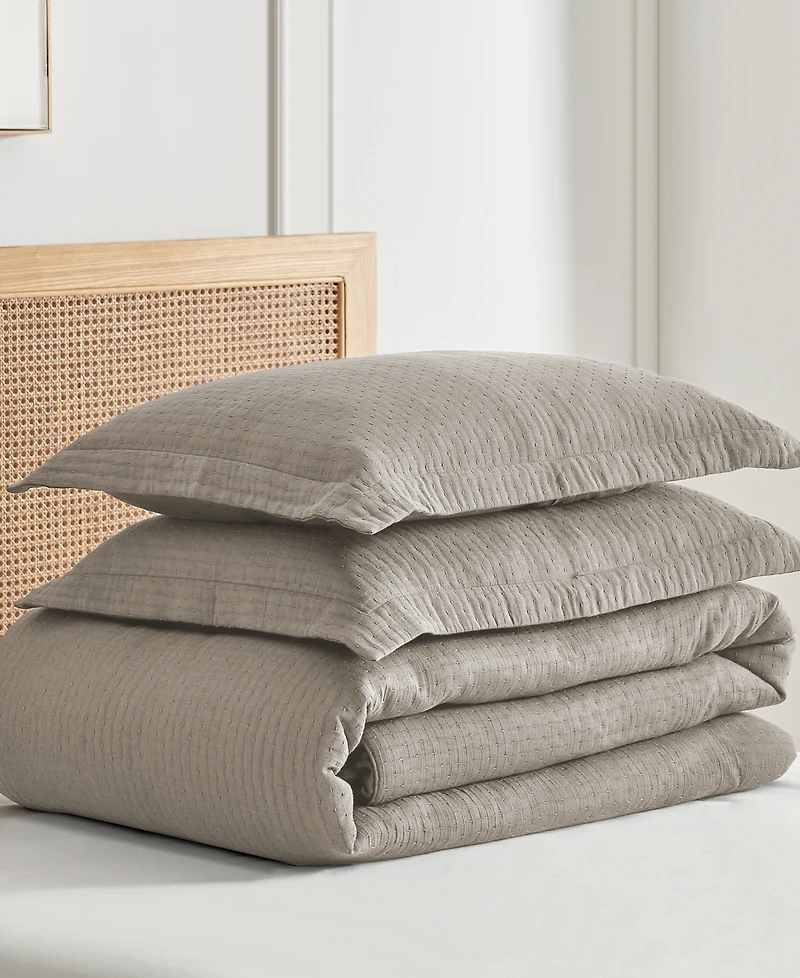 Levtex Reede Muslin Textured 2-Pc. Comforter Set, Twin/Twin Xl