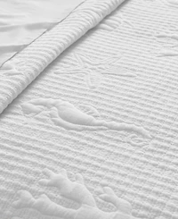 Levtex Cross Stitch Sea Textured -Pc. Quilt Set