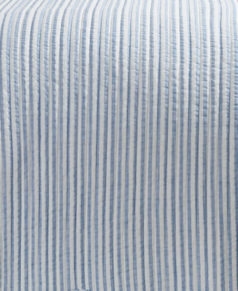 Levtex Martha Stripe Reversible 3-Pc. Quilt Set, King/California King