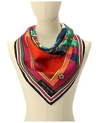 Kate Spade New York Women's Summer Scene Silk Square Scarf