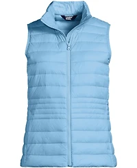 Lands' End Plus Wanderweight Packable Down Vest