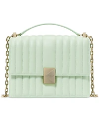 kate spade new york Deco Quilted Leather Small Chain Shoulder Bag